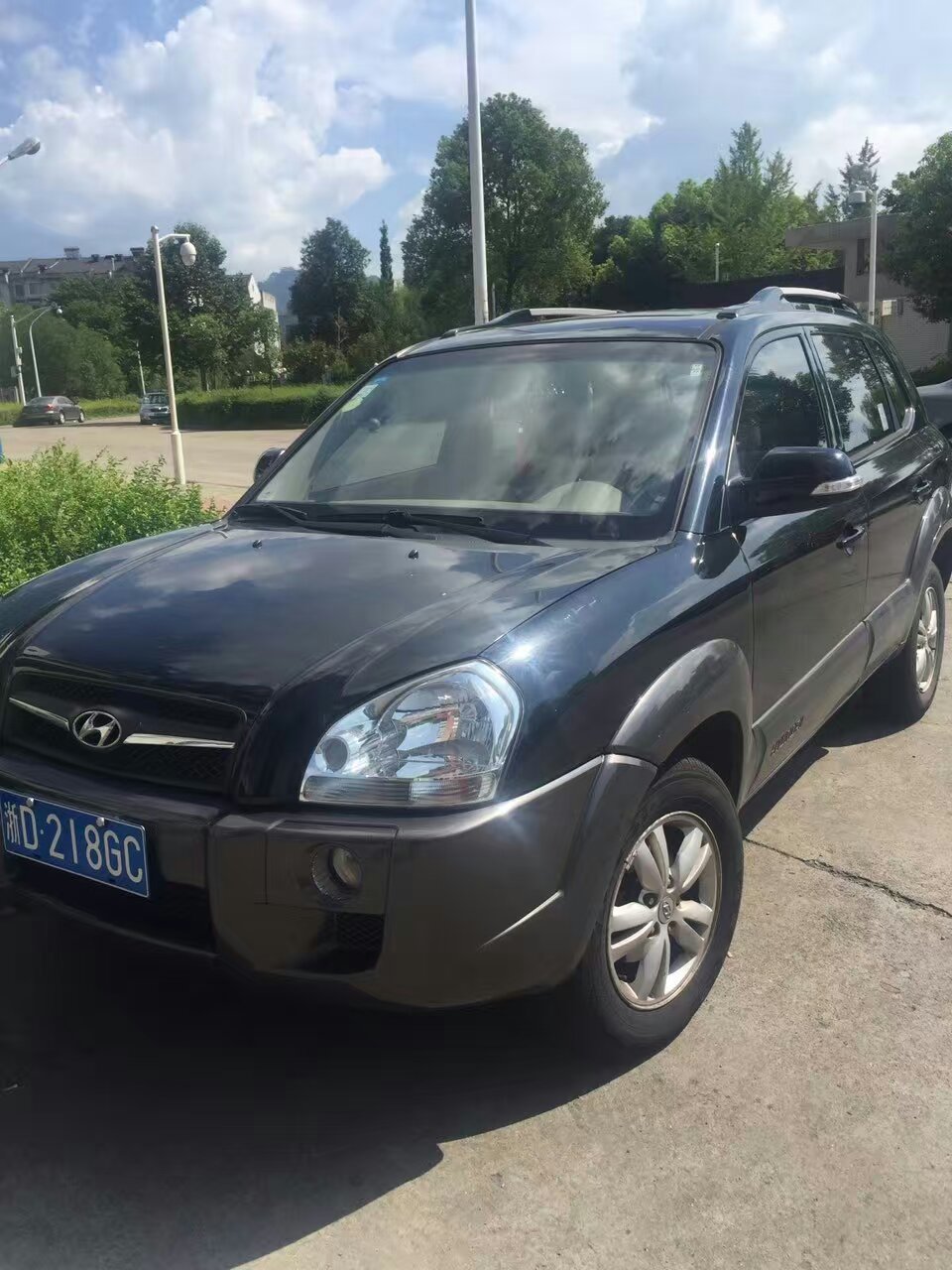 2011年现代途胜,自动天窗