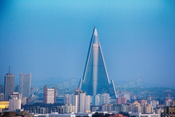 耗时30年:朝鲜第一高楼柳京饭店终于竣工