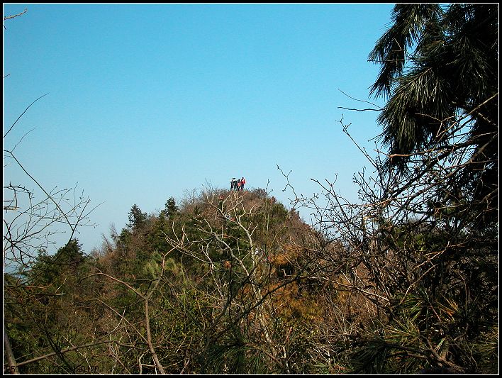 看外婆坑,登山雪岗